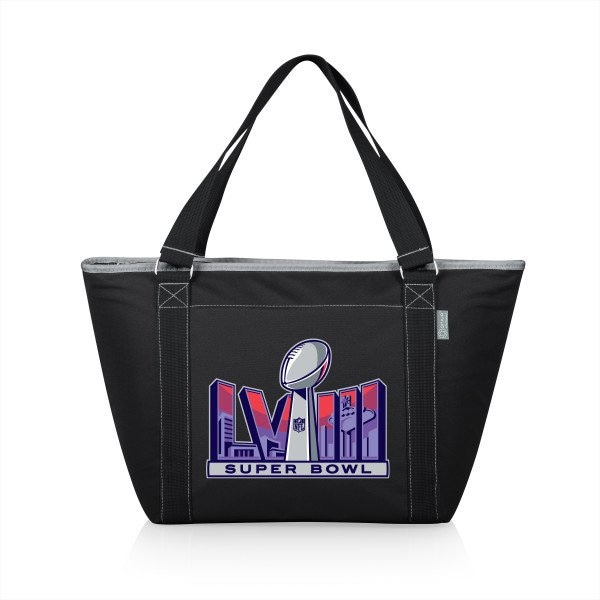 Picnic Time Family Of Brands Super Bowl 58 - Topanga Cooler Tote Bag, (Black) 619-00-175-584-2 - main