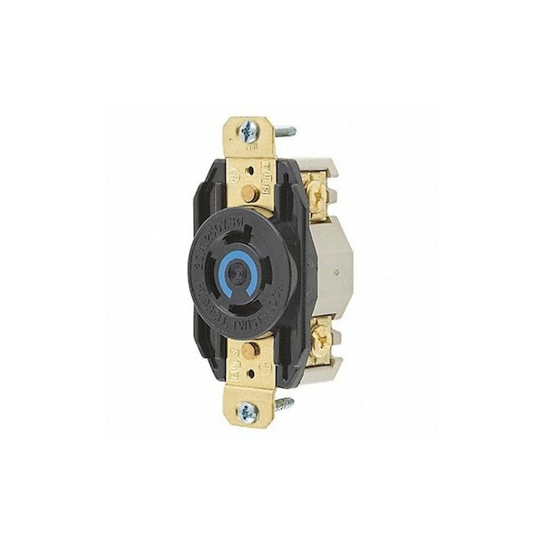 Hubbell Wiring Twist-Lock 20A 3-Phase 250V AC L15-20R 3-Pole 4-Wire Grounding Receptacle HBL2420 - main