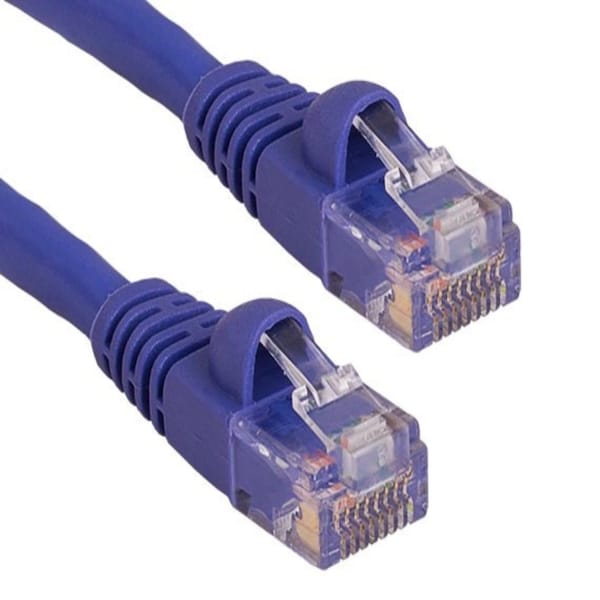 Sanoxy 50ft Cat5e 350 MHz UTP Snagless Ethernet Network Patch Cable, Purple SNX-CBL-LDR-C5101-6050 - main