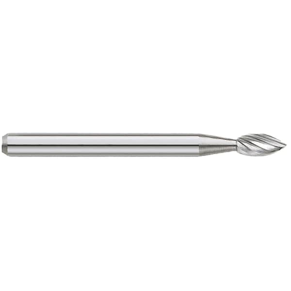 Garr Tool Rotary File/Burr, Series: Modle SH Series, 1/8 in Head Dia, 1/4 in Length of Cut 74160 - main