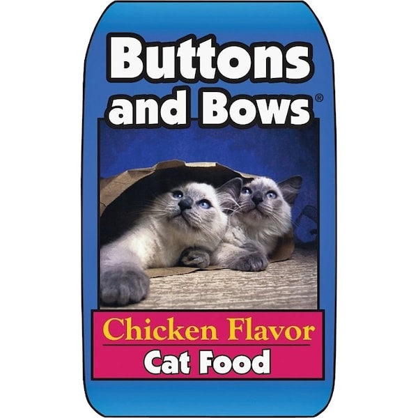 Buttons And Bows Buttons and Bows 10224 Chicken Flavor Cat Food, 20 lb Bag 10224 - main