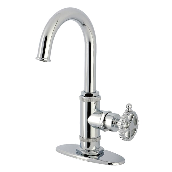 Kingston Brass Single-Handle Bar Faucet, Polished Chrome KSD8501CG - main