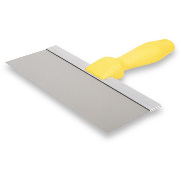 Wal-Board Tools Drywall Taping Knife, 12" Stainless Steel Blade, Yellow Plastic Handle 021-042 - main