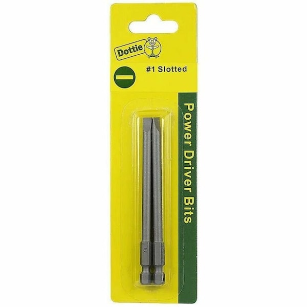 Dottie L.H. Dottie No 1 x 6'' Slotted Power Bit (Carded) IB1S6C - main
