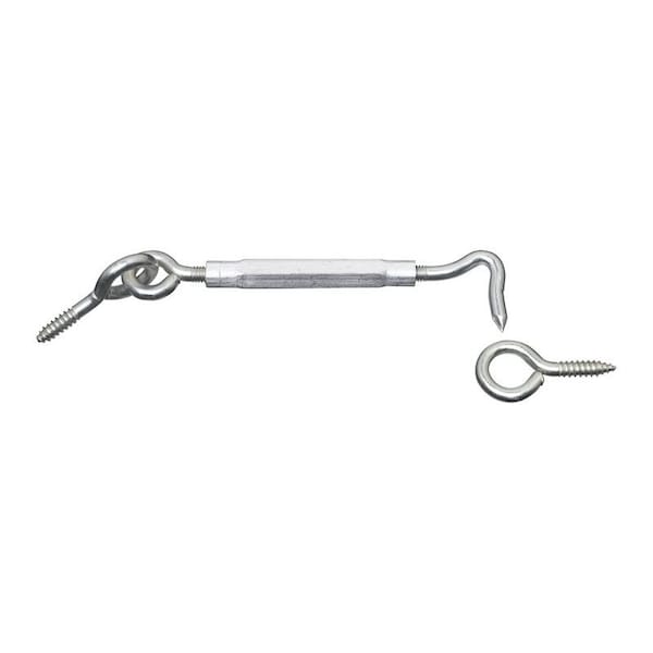 National Hardware Zinc-Plated Aluminum/Steel Hook Turnbuckle 11 in. L N222-059 - main