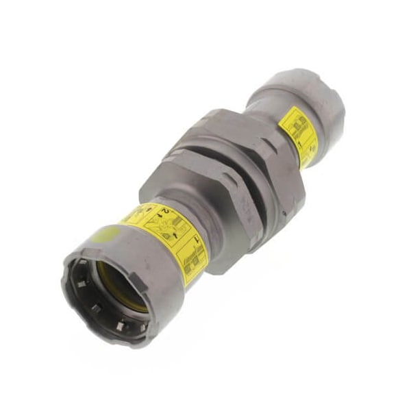 Viega MegaPressG union P1 0.5 P2 0.5 carbon steel zinc-nickel coating 25701 - main