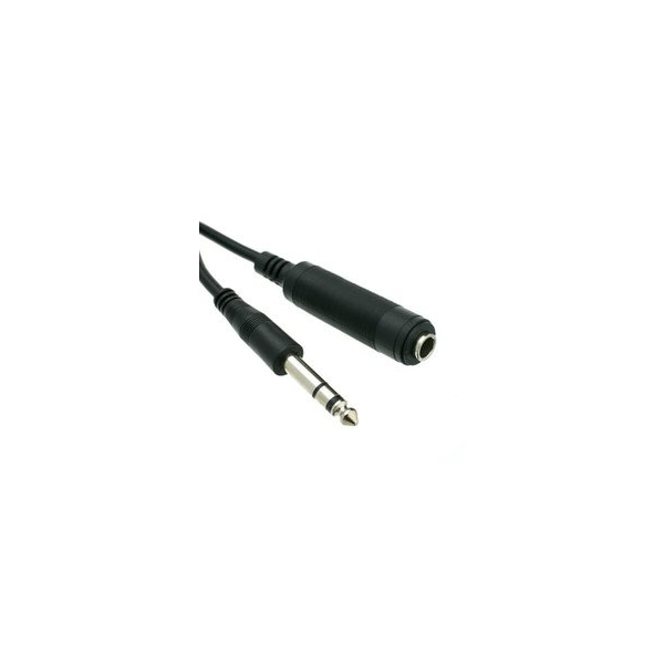 Swe-Tech 3C 1/4 inch Stereo Extension Cable, TRS, 1/4 inch Male to 1/4 inch Female, 15 foot FWT10A1-62215 - main