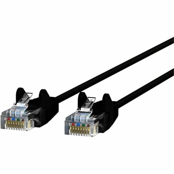 Belkin CAT6 SLIM 28AWG CABLE -BLACK-10FT CE001B10-BLK-S - main