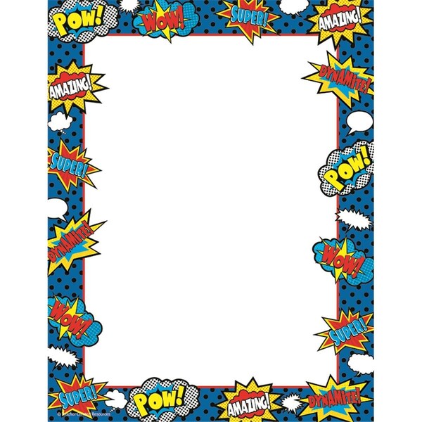 Roomfactory Superhero Computer Paper - Pack of 6 RO1730140 - main
