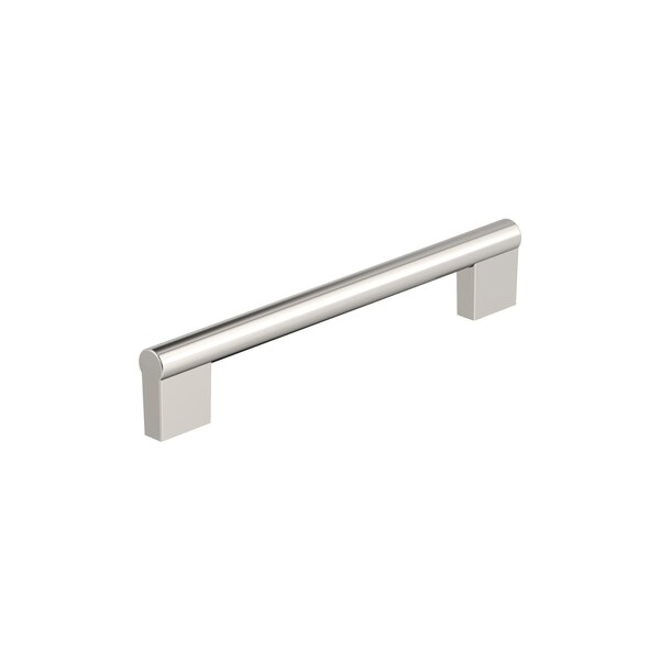 Amerock Versa 6-5/16 inch (160mm) Center-to-Center Polished Nickel Cabinet Pull, 10PK 10VMP36914PN - main