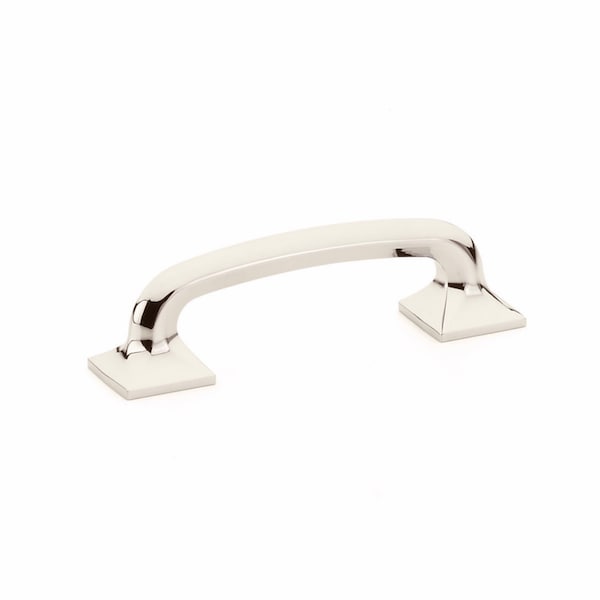 Schaub 3-1/2in Center to Center Northport Cabinet Pull Polished Nickel Finish 205-PN - main