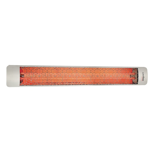 Eurofase SS 61in Dual Element 6000W 277V Heater, Stainless Steel, Mason Decor Plate EF60277S3 - main