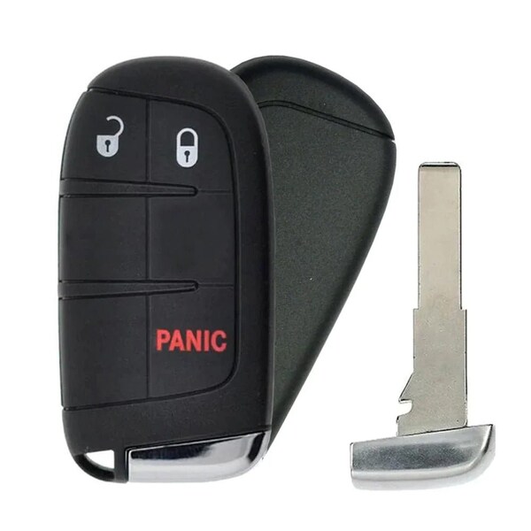 Aks Keys 2017 - 2022 Jeep Renegade Smart Key 3B FCC# M3N-40821302 RC-JEEP-26C - main