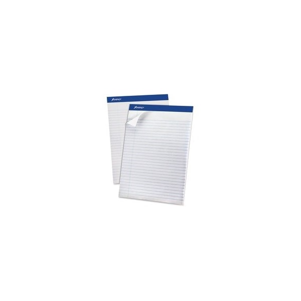 Ampad Recycled Writing Pads, Wide/Legal Rule, 8.5 x 11.75, Wht, 50 Sht, 12PK 20-170 - main