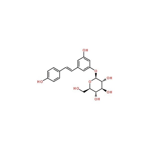 Ak Scientific 3, 4'-5-Trihydroxystilbene-3-beta-D-glucopyranoside (5g), CAS 65914-17-2 O911-5g - main