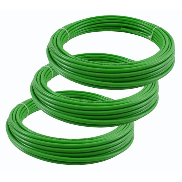 Mytee Products 100 Feet DOT Air Brake Tubing 1/2in, 1/4in and 3/8in - Green 100MP-ABT-04121438-KIT - main