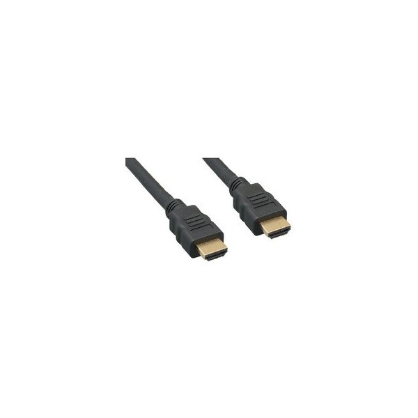 Cable Wholesale HDMI Cable, High Speed with Ethernet, HDMI-A male to HDMI-A male, 4K at 60Hz, 28 AWG, 25 foot 10V3-41125-28 - main