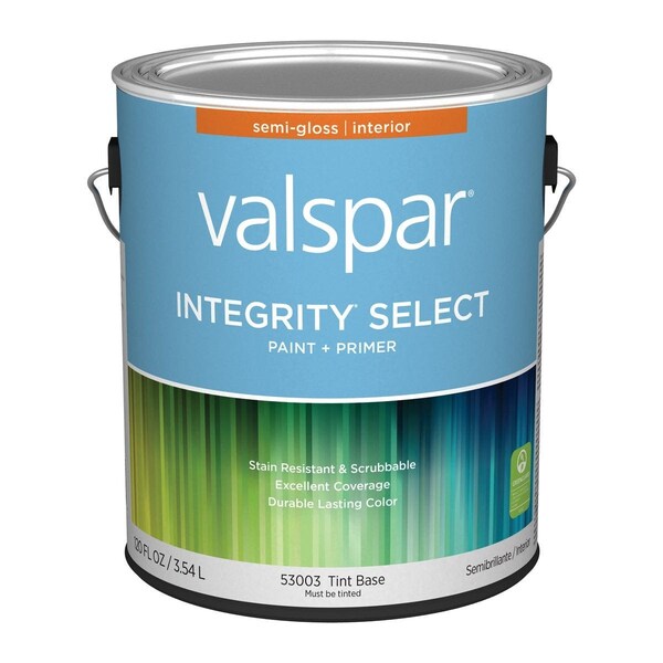 Valspar Integrity Select Paint & Primer Semi-Gloss Interior Paint Tint Base 1 Gal. 028.0053003.007 - main