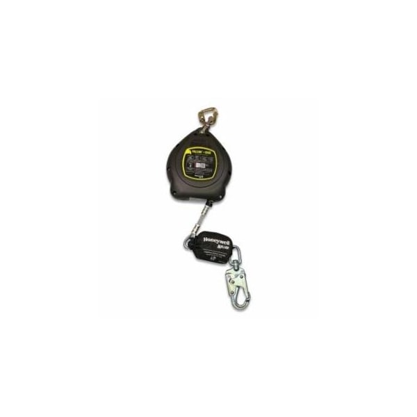 Miller Falcon+ Edge Self-Retracting Lifeline, Galvanized Steel, 20 ft L, Double Lock Carabiner, 310 lb, 493-MFS-LEP1-02/20FT - main