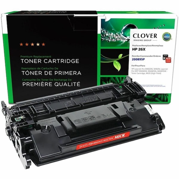 Clover Imaging Group Imaging Remanufactured High Yield MICR Toner Cartridge 200895P - main