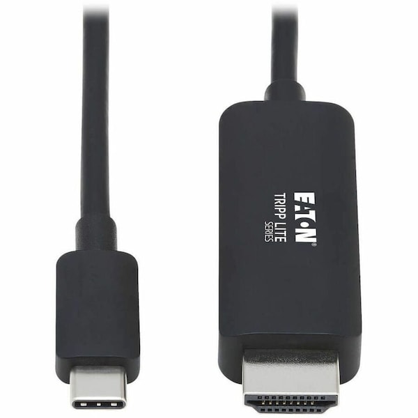 Tripp Lite USB C TO HDMI ADAPTER CABLE 4K, 4:4:4 THUNDERBOLT 3 BLACK 6FT U444-006-HBE - main