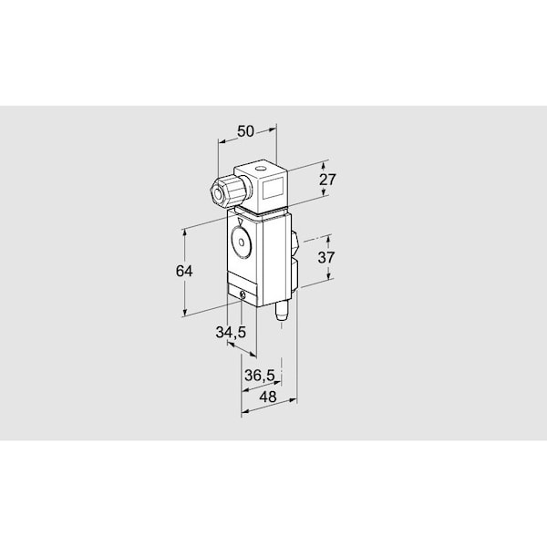 Honeywell Kromschroder SW, PRESS, GAS, DG 60VC4 6WG KS84448282 - main