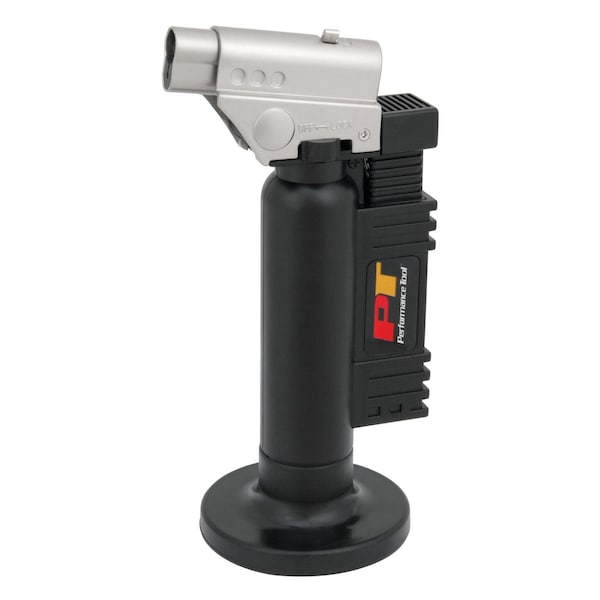 Performance Tool Jet Torch, Refillable Adjustable Flame, High Temp Lighter, Brazing Soldering W2002 - main