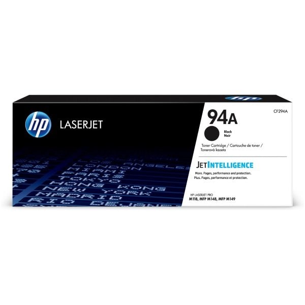 Hp 94A (CF294A) Black Original LaserJet Toner Cartridge (1,200 Yield) CF294A - main