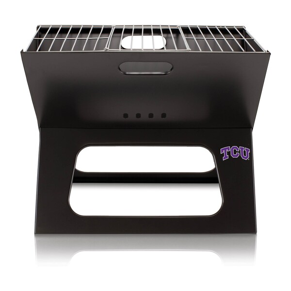 Picnic Time Family Of Brands NCAA TCU Horned Frogs X-Grill Portable Grill - Camping Grill 775-00-175-844-0 - main