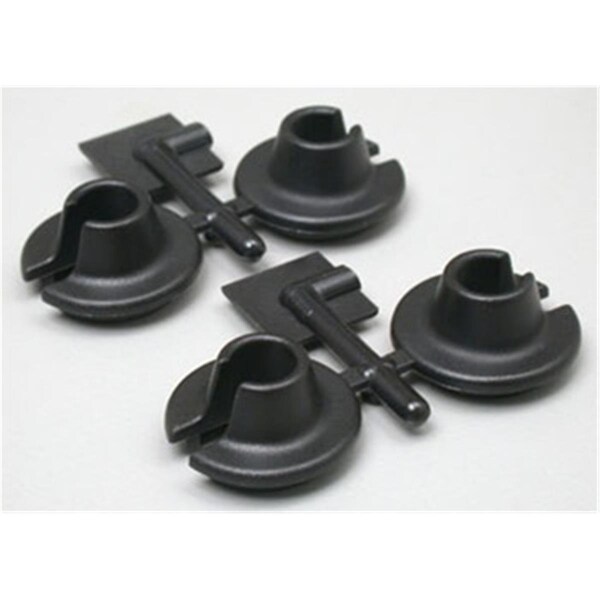 Rpm Products RPM Lower Spring Cups for Traxxas and Losi Shocks - Black RPM73152 - main