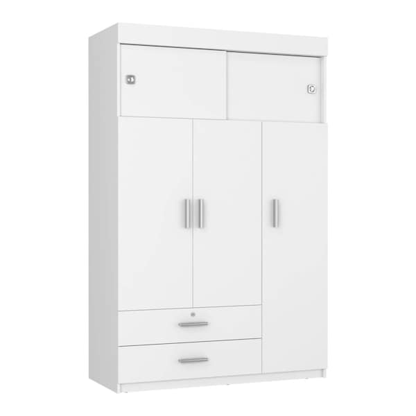 Homeroots 47" White Two Drawer Dresser 530268 - main