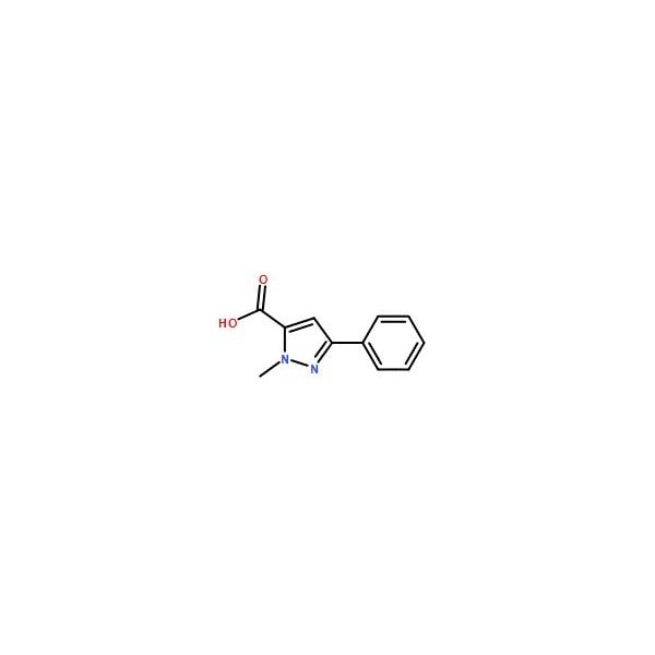 Ak Scientific 1-Methyl-3-phenyl-1H-pyrazole-5-carboxylic acid (5g), CAS 10250-64-3 4720AH-5g - main