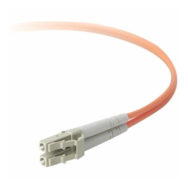 Belkin Cable, Fiber, Lc/Lc, 2M, Lo Multimode, Aqua, 50/125, Om4 F3F004-02M - main