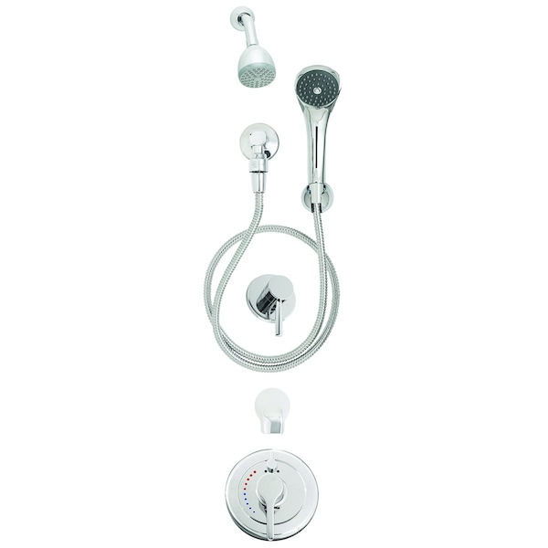 Speakman Diverter Trim, Shower , and Tub Package (Valve Not Included), 1.75 GPM, Polished Chrome SLV-3470-E175 - main