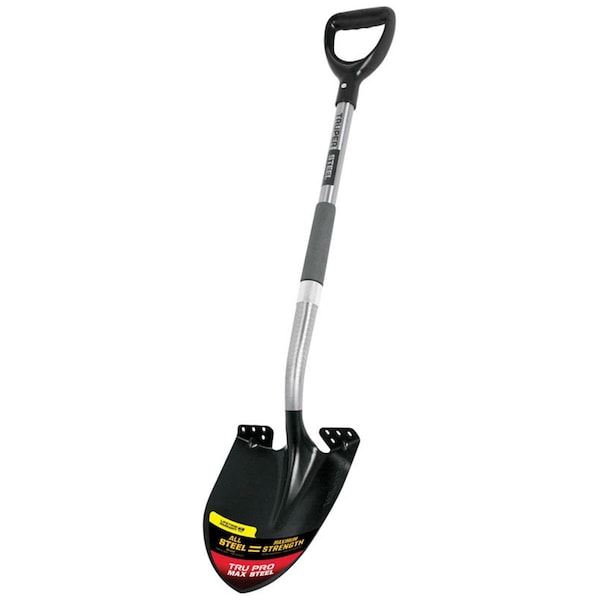 Truper 11 x 8.75 x 27 in. DHandle Steel Round Point Shovel, Assorted 7598576 - main
