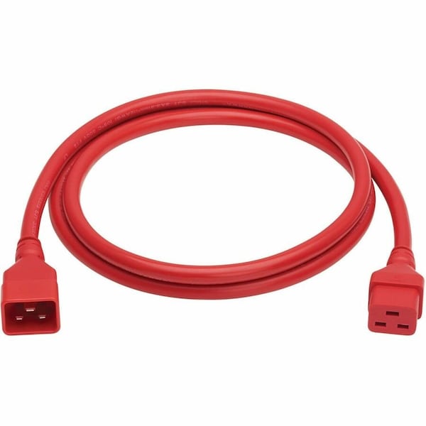 Tripp Lite Power Cord, 6 ft, Red, 12 AWG P036-006-ARD - main
