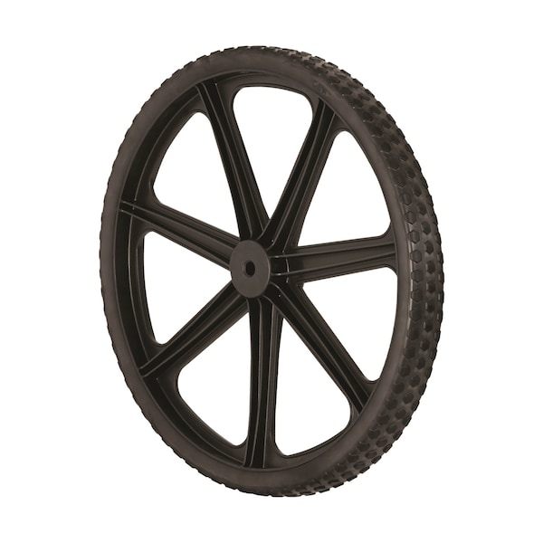 Rubbermaid 20 in. D 200 lb Wheelbarrow Wheel Rubber M1564200 - main
