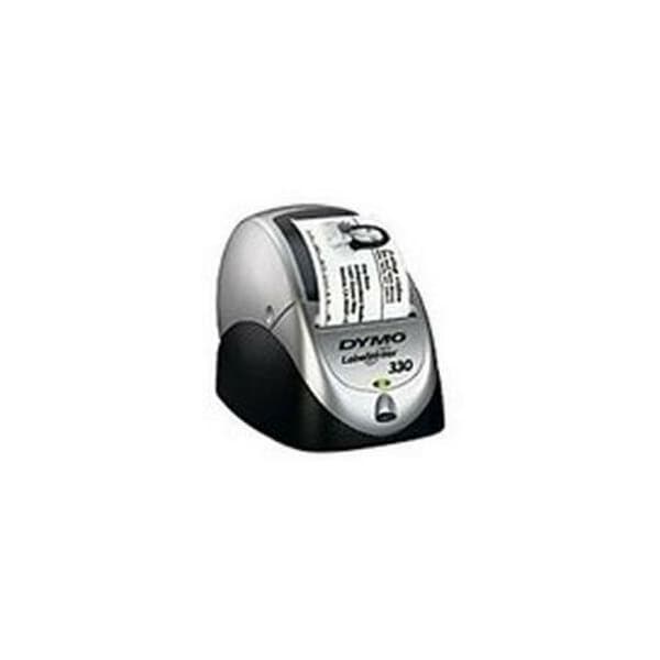 Dymo Label Tape Cartridge, Black/Metallic Silver, Labels/Roll: Continuous 18487 - main