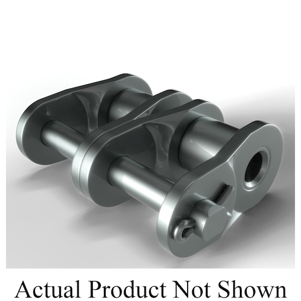 Hkk Chain Offset Link, #180-2 chain, 2-1/4 in Pitch, 0.687 in Dia Pin RC180CHL2 - main