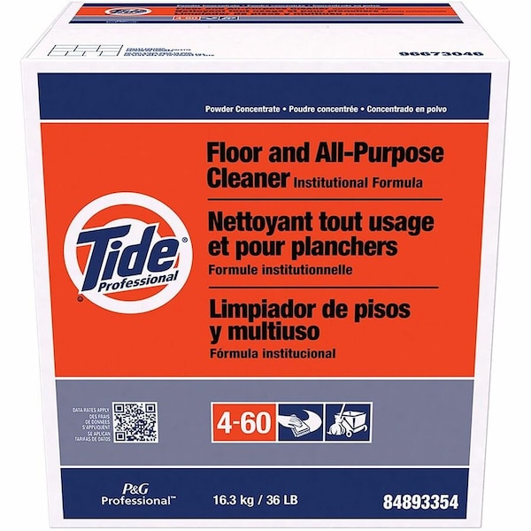 Tide Floor Cleaner, 36 lb., Bland, White 02364 - main