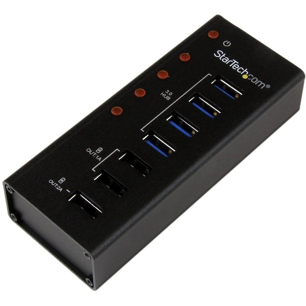 Startech.Com 4 PORT USB 3.0 HUB W/ 3 CHARGING PORTS ST4300U3C3 - main