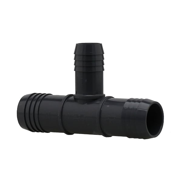 Westlake Pipe & Fittings Boshart Industries 1-1/4 in. Insert in. X 1-1/4 in. D Insert PVC Reducing Tee 1 pk UPVCRT-121210 - main