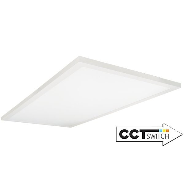 Elco Lighting 12inx48in Sky Panel, 5-CCT Switch, 4000lm, White ELSP1224CT5W - main