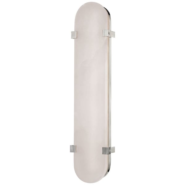 Hudson Valley Lighting Skylar 1 Light Wall Sconce 24.75 In. Polished Nickel 1125-PN - main