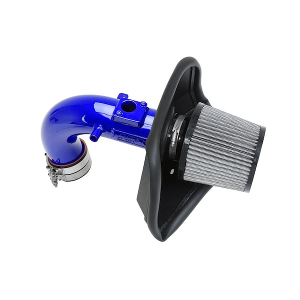 Hps Performance Air Intake Kit with Heat Shield, Blue, 827-687BL - main