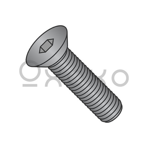 Oxoxo M5-0.8X10 Metric Flat Head Socket Cap Screws Plain ANSI B18.3.5M, 100PK 226837 - main