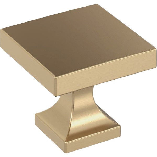 Amerock Pedestal 1.0625'' Square Champagne Bronze Knob BP37024CZ - main