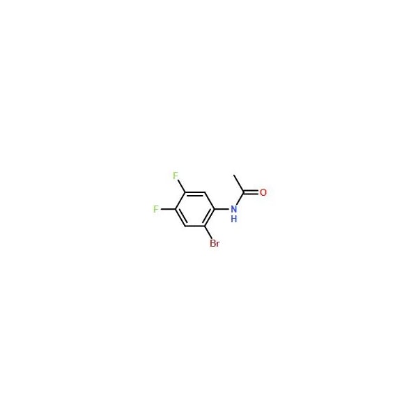 Ak Scientific N-(2-Bromo-4, 5-difluorophenyl)acetamide (10g), CAS 64695-81-4 9903AB-10g - main