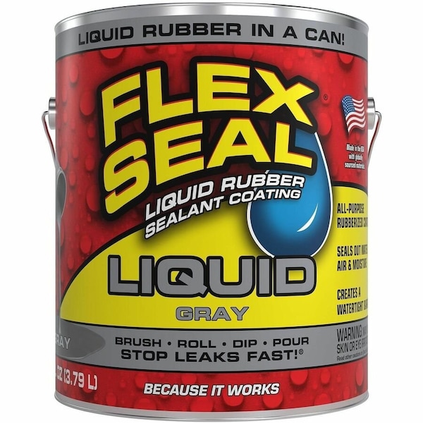 Flex Seal Liquid Gray 1 Gallon, 2PK US855GRY01-2 - main