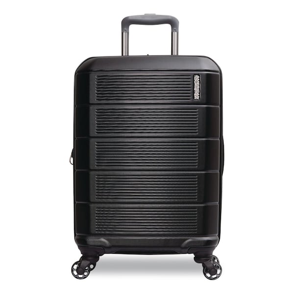 American Tourister Stratum 2.0 Hardside Spinner Suitcase, 15 x 9.5 x 22, Jet Black 142348-1465 - main